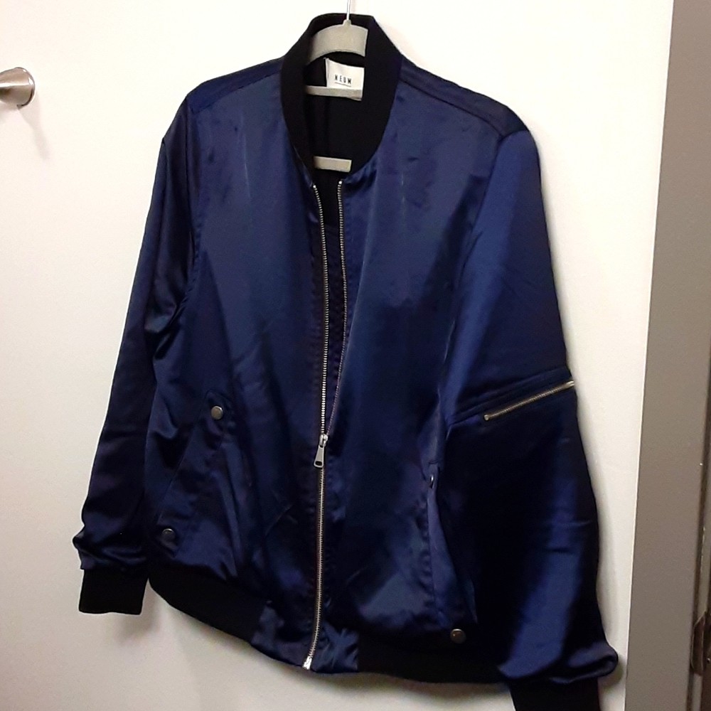 Neuw fall jacket, navy blue